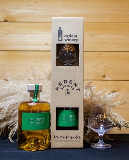 Ardent Spirits Pack cadeau verre + whisky ardent bio 50cl - 80131
